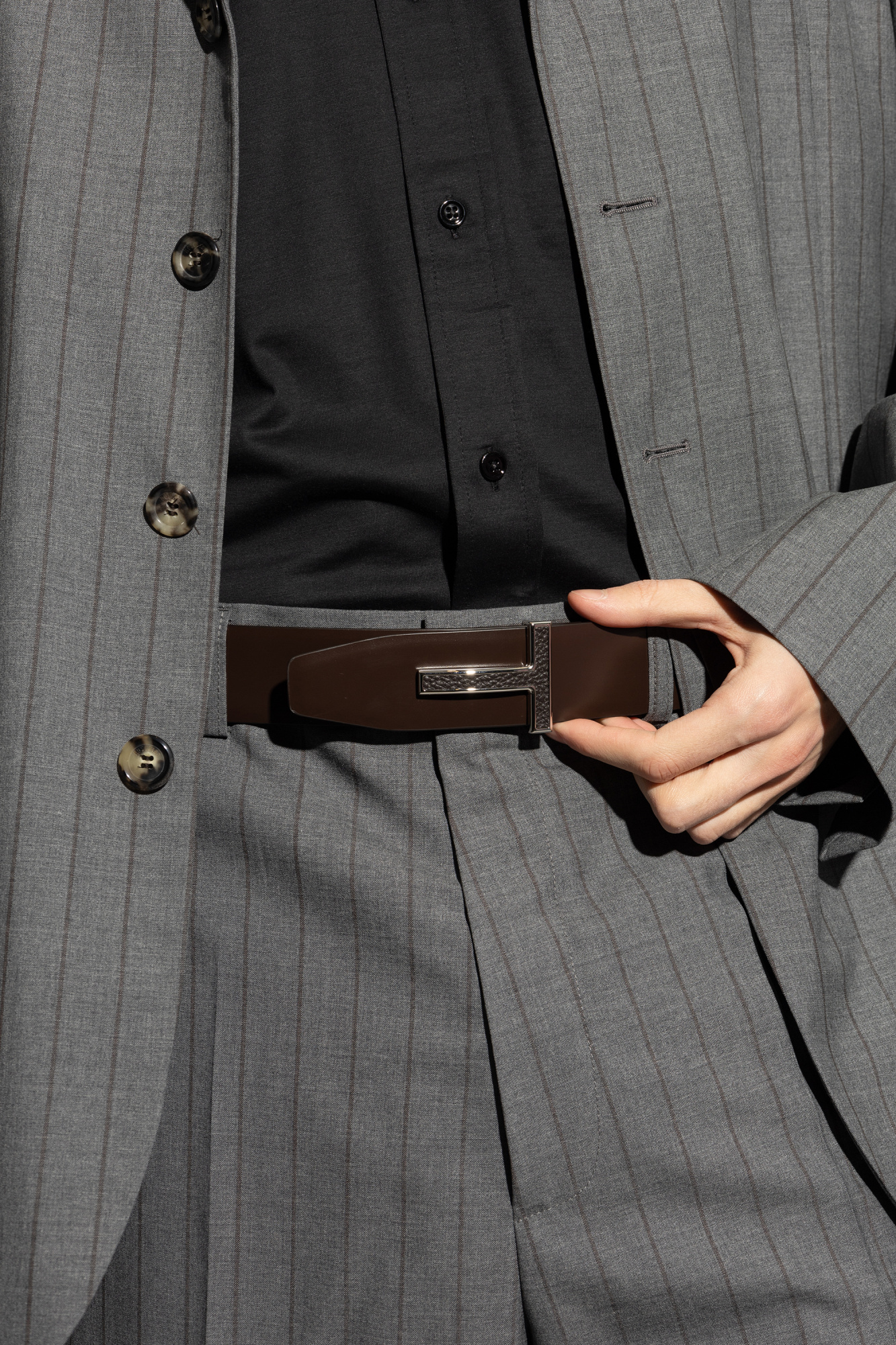 Tom Ford Leather belt | Men's Accessories | Vitkac